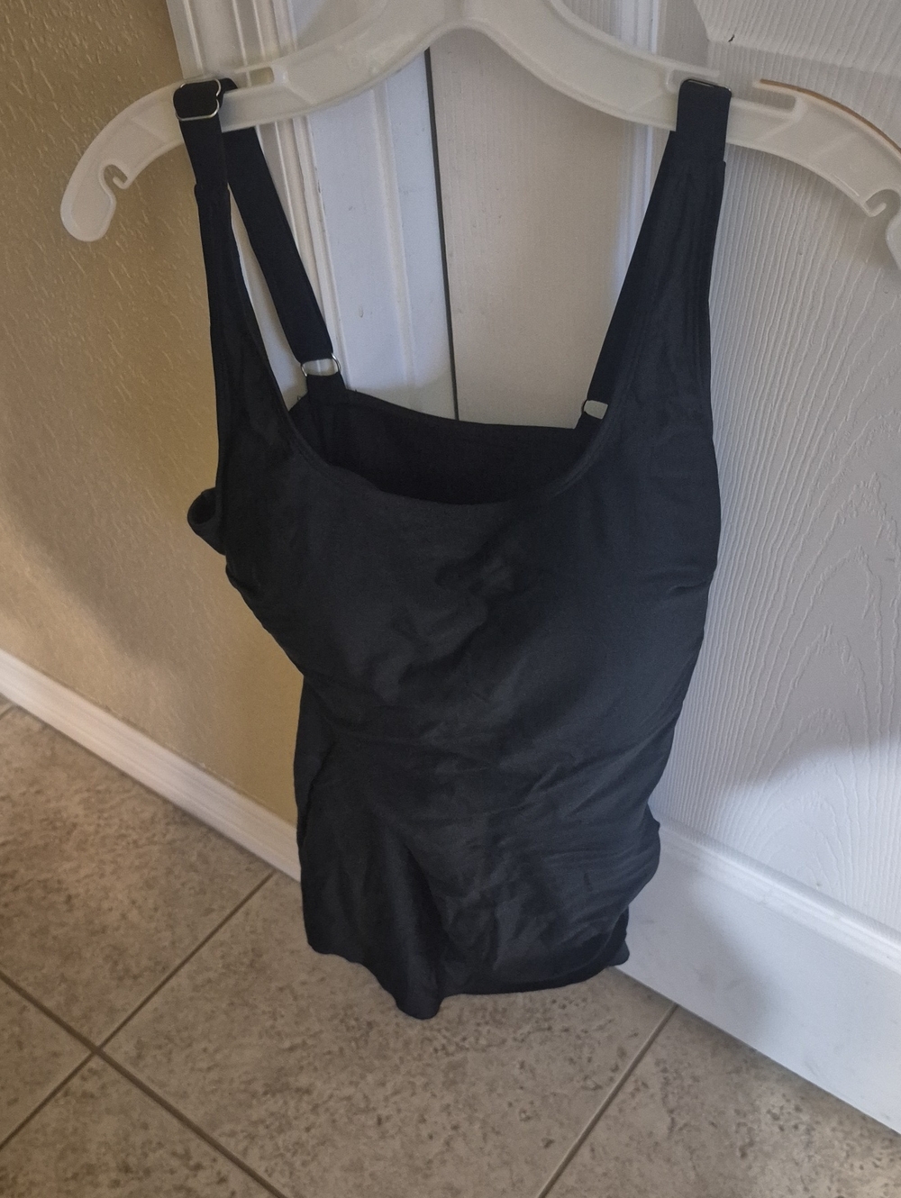 Black Women's One Piece Swimsuit